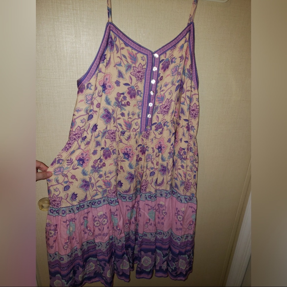 Spell portobello mini dress